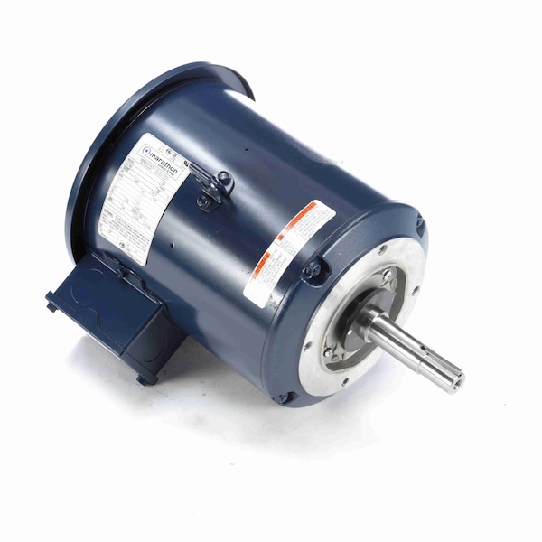 5 Hp Close-Coupled Pump Motor, 3 Phase, 3600 Rpm, M316B